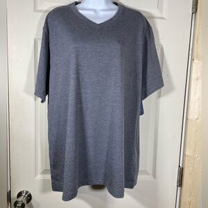 George Charcoal V-Neck Men's Tee